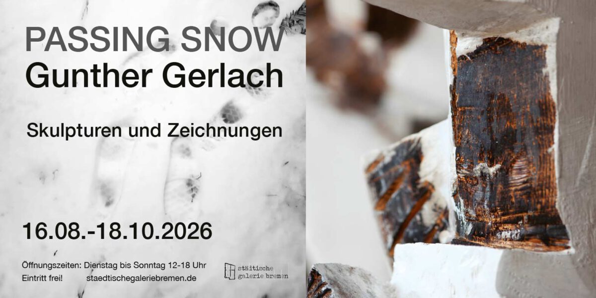 Ausstellung passing snow in der Städtische Galerie